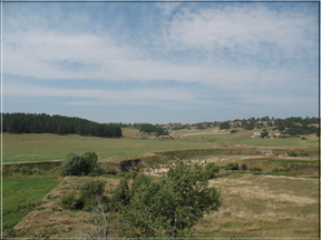 view of farms