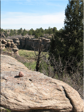 View of east canyon