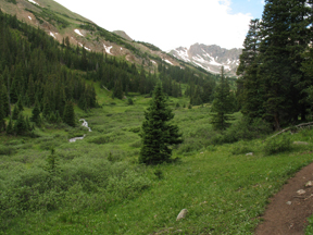 view of the valley
