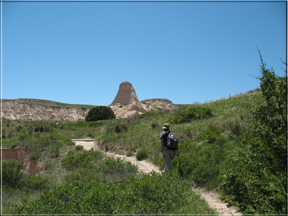 Pawnee Buttes trail