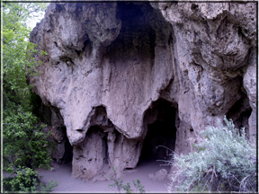 Caves at Rifle Falls