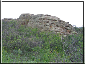 A boulder