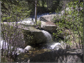 stream at Calypso Cascades