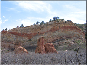 stratified hill